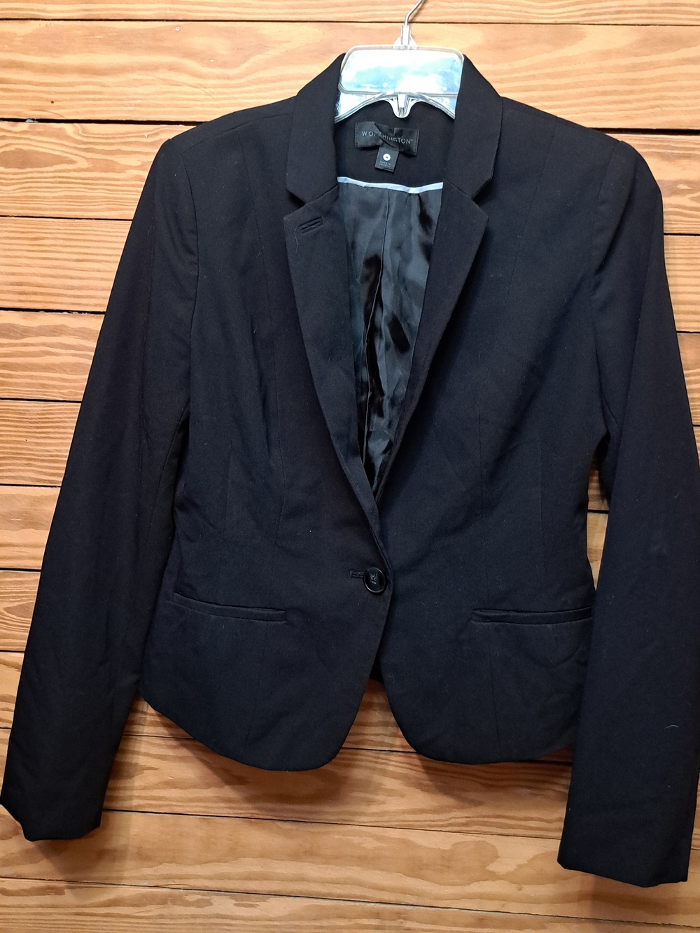 Women’s Black Tailored Blazer - Worthington